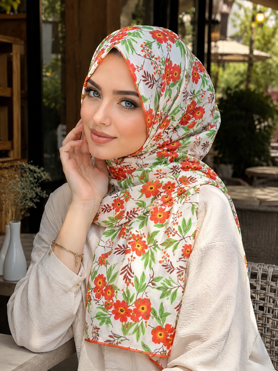 SOFT PAMUK EŞARP DESEN 2