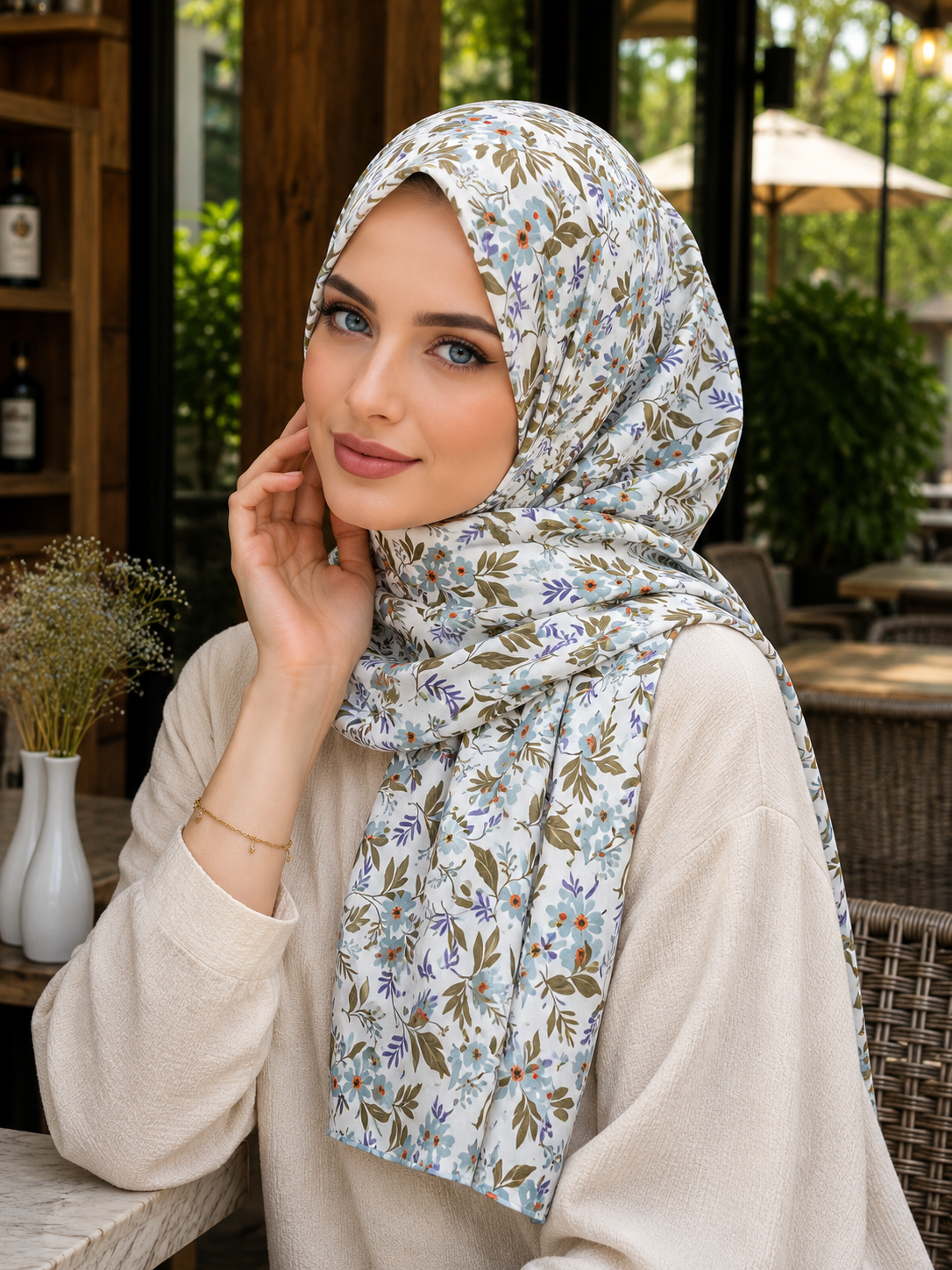 SOFT PAMUK EŞARP DESEN 6