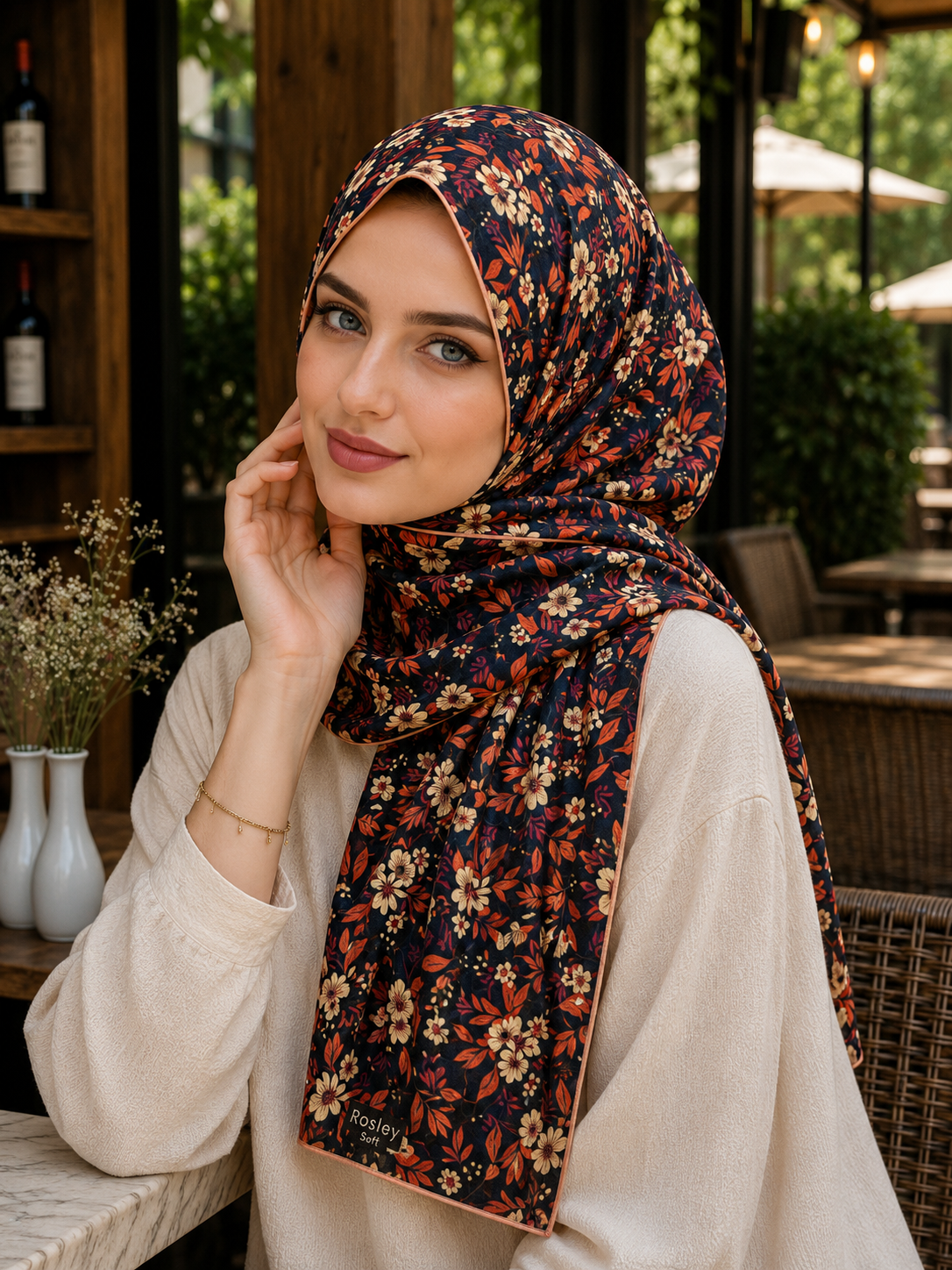 SOFT PAMUK EŞARP DESEN 7
