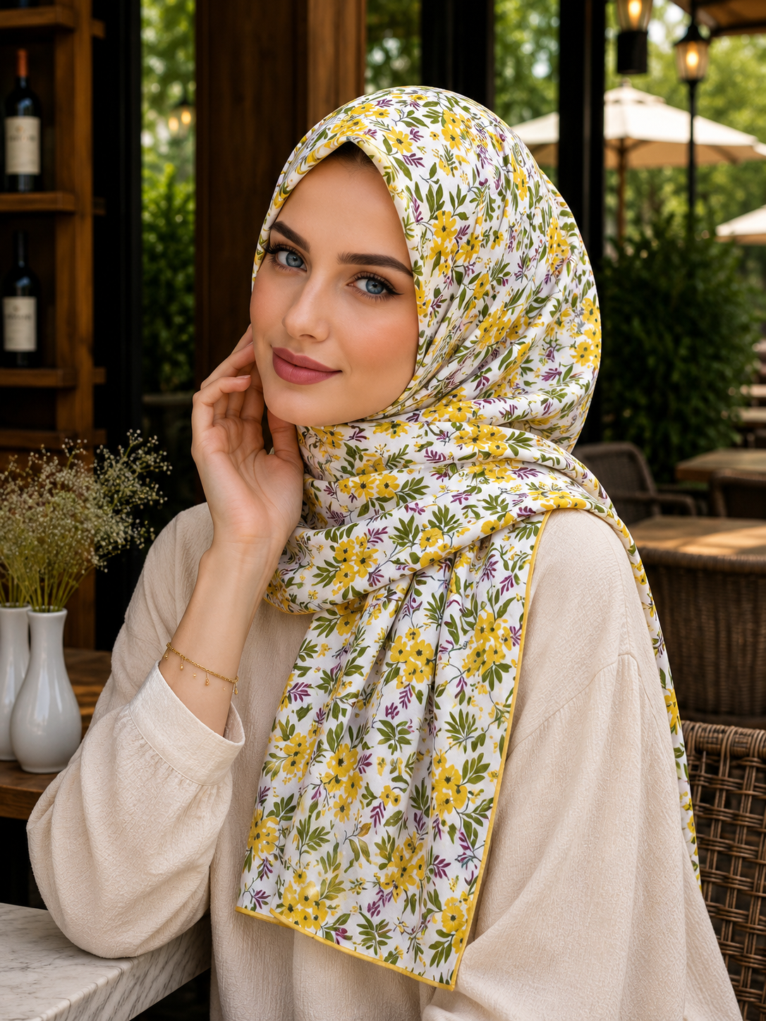 SOFT PAMUK EŞARP DESEN 10
