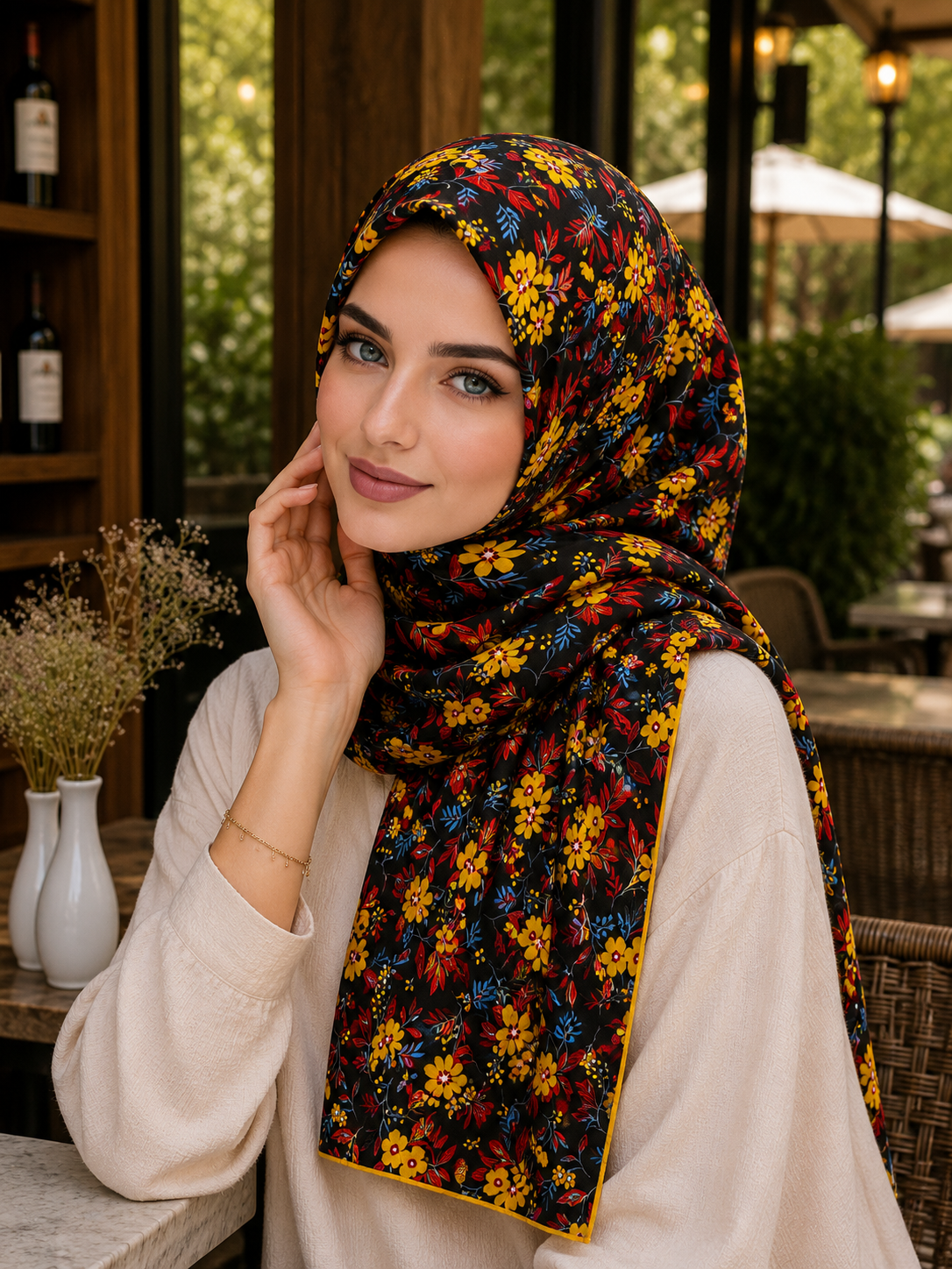SOFT PAMUK EŞARP DESEN 11
